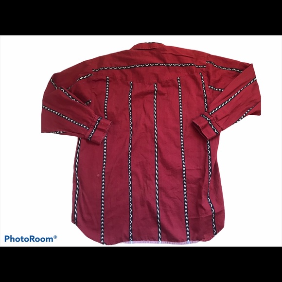 Men’s Roper Western Shirt Size XXL - Picture 2 of 4